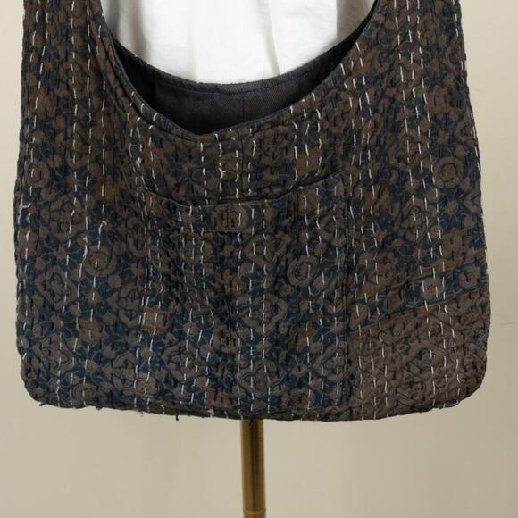 Brown reworked upcycled carhartt hobo bag - Picture 4 of 8